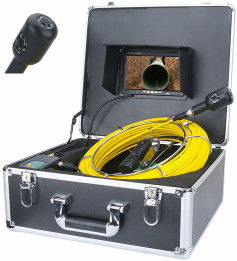 جودة  145° Angle Drain Sewer Pipe Inspection Camera 7inch High Accurate مصنع