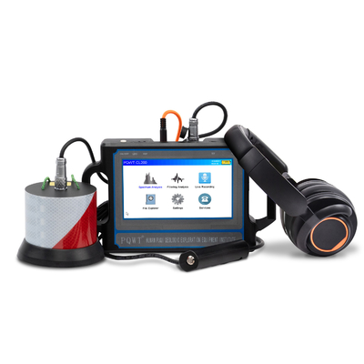 جهاز كشف تسرب المياه بالموجات فوق الصوتية 2M PQWT CL200 4000mAh