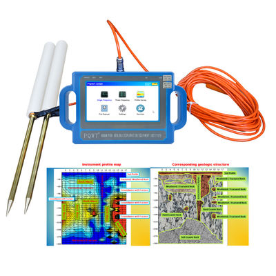 PQWT S500 500M كاشف المياه الجوفية العميقة مع شاشة LCD