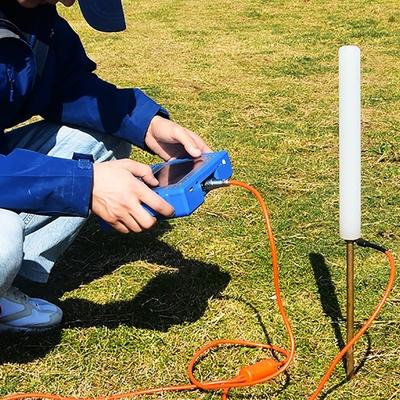 جهاز الكشف عن المياه الجوفية PQWT S300 300m عمق 7 بوصة شاشة لمسة