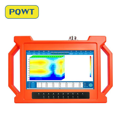 PQWT-GT1500A التحليل الذاتي متعدد القنوات أجهزة الكشف عن المياه بعيدة المدى كاشف المياه تحت الأرض العميقة