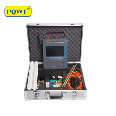 كاشف المياه PQWT-TC1200 بشاشة LCD متعددة الترددات بعمق 1200 متر للبحث عن المياه الجوفية العميقة