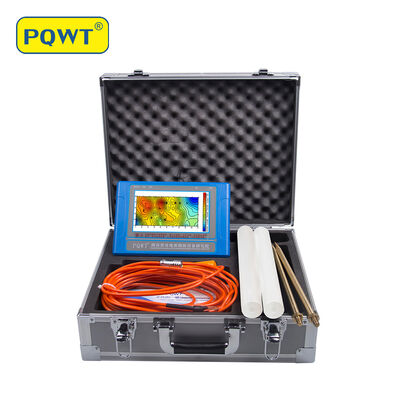 PQWT TC150m إلى 1500m Deep Underground Borehole Water Survey Detection Machine كاشف المياه الجوفية