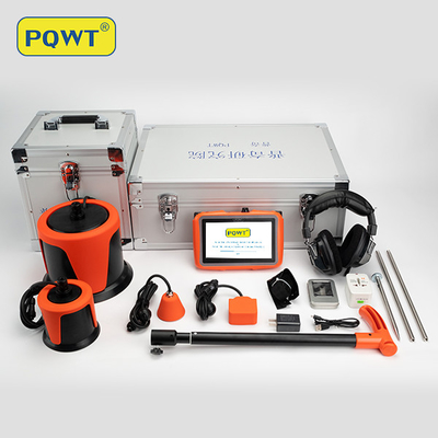 كاشف تسرب المياه PQWT L7000 ، 10000HZ ، كاشف تسرب خط أنابيب المياه بجدار تحت الأرض