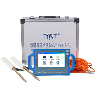 PQWT S500 500M كاشف المياه الجوفية العميقة مع شاشة LCD